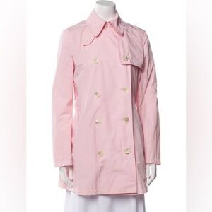 VTG NWT LRL Cherry Pink Trench Coat! 🧥